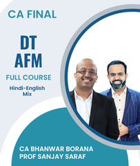 CA Final Direct Tax (DT) and Advanced Financial Management (AFM) Full Course By CA Bhanwar Borana and Prof Sanjay Saraf - Zeroinfy