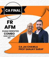 CA Final FR and AFM Exam Oriented Combo By CA Jai Chawla and Prof Sanjay Saraf - Zeroinfy