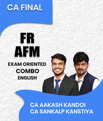 CA Final FR and AFM Exam Oriented Combo In English By CA Aakash Kandoi and CA Sankalp Kanstiya
- Zeroinfy