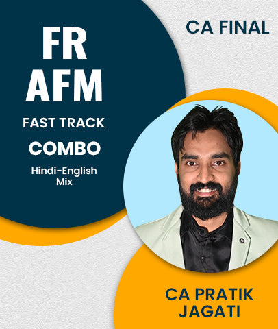 CA Final FR and AFM Fast Track Combo By CA Pratik Jagati - Zeroinfy