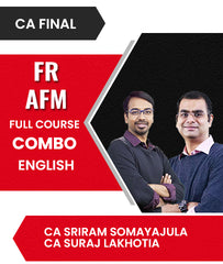 CA Final FR and AFM Full Course Combo In English By Sriram Somayajula and CA Suraj Lakhotia - Zeroinfy