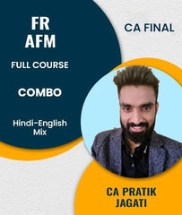 CA Final FR and AFM Full Course Combo Lectures By CA Pratik Jagati - Zeroinfy