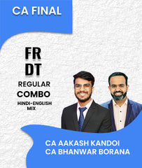 CA Final FR and DT Regular Combo By CA Aakash Kandoi and CA Bhanwar Borana - Zeroinfy