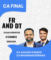 CA Final FR and DT Regular Combo In English By CA Aakash Kandoi and CA Bhanwar Borana
