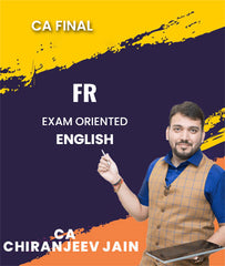 CA Final Financial Reporting Exam Oriented In English By CA Chiranjeev Jain - Zeroinfy