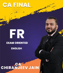 CA Final Financial Reporting Exam Oriented (SAARANSH POWER BATCH) In English By CA Chiranjeev Jain