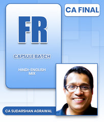 CA Final Financial Reporting (FR) Capsule Batch By CA Sudarshan Agrawal