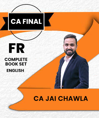 CA Final Financial Reporting (FR) Complete Book Set By CA Jai Chawla - Zeroinfy