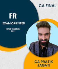 CA Final Financial Reporting (FR) Exam Oriented By CA Pratik Jagati - Zeroinfy