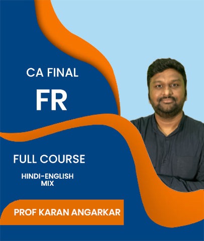 CA Final Financial Reporting (FR) Full Course By J.K.Shah Classes - Prof Karan Angarkar
- Zeroinfy