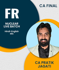 CA Final Financial Reporting (FR) Nuclear Live Batch By CA Pratik Jagati - Zeroinfy