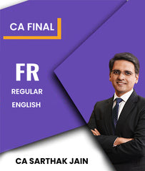 CA Final Financial Reporting (FR) Regular In English By CA Sarthak Jain - Zeroinfy