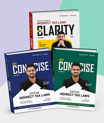 CA Final IDT Concise (Concept) and Question Book Combo By CA Siddhesh Valimbe