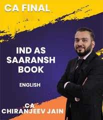 CA Final IND AS Saaransh Book By CA Chiranjeev Jain