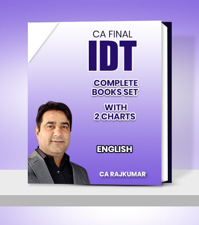 CA Final Indirect Tax Complete Books Set With 2 Charts By CA Rajkumar