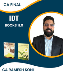 CA Final Indirect Tax (IDT) Books 11.0 By CA Ramesh Soni - Zeroinfy