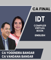 CA Final Indirect Tax (IDT) Compiler Virtual Book By CA Yogendra Bangar and CA Vandana Bangar - Zeroinfy
