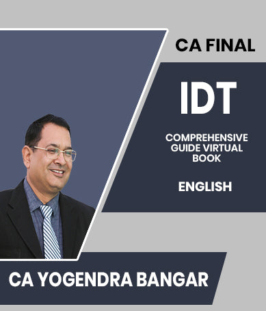 CA Final Indirect Tax (IDT) Comprehensive Guide Virtual Book By CA Yogendra Bangar
- Zeroinfy