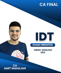 CA Final Indirect Tax (IDT) Exam Oriented By CA Amit Mahajan - Zeroinfy