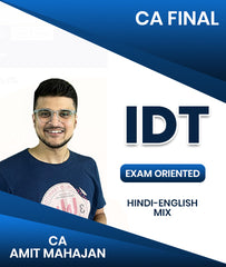 CA Final Indirect Tax (IDT) Exam Oriented By CA Amit Mahajan