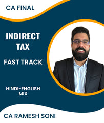 CA Final Indirect Tax (IDT) Fast Track Batch By CA Ramesh Soni - Zeroinfy
