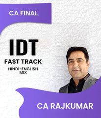 CA Final Indirect Tax (IDT) Fast Track By CA Rajkumar