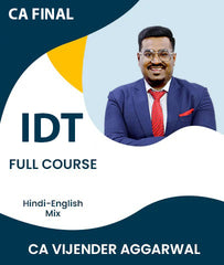 CA Final Indirect Tax (IDT) Full Course By CA Vijender Aggarwal