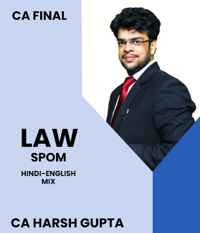 CA Final Law SPOM Video Lectures By CA Harsh Gupta - Zeroinfy