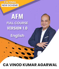 CA Final New Scheme AFM Full Course Version 1.0 In English By CA Vinod Kr. Agarwal - Zeroinfy