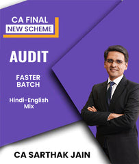 CA Final New Scheme Audit Faster Batch By CA Sarthak Jain - Zeroinfy