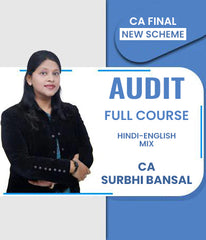 CA Final New Scheme Audit Full Course By CA Surbhi Bansal - Zeroinfy