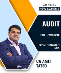 CA Final New Scheme Audit Full Course Video Lectures By CA Amit Tated - Zeroinfy