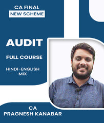 CA Final New Scheme Audit Full Course Video Lectures By CA Pragnesh Kanabar - Zeroinfy