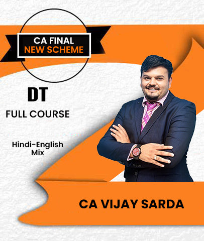 CA Final Direct Tax Full Course By CA Vijay Sarda