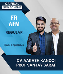CA Final New Scheme FR And AFM Regular Batch By CA Aakash Kandoi And Sanjay Saraf - Zeroinfy