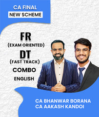CA Final New Scheme Audit Exam Oriented and DT Fast Track Combo In English By CA Shubham Keswani and CA Bhanwar Borana - Zeroinfy