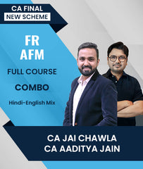 CA Final New Scheme FR and AFM Full Course Combo By CA Jai Chawla and CA Aaditya Jain - Zeroinfy