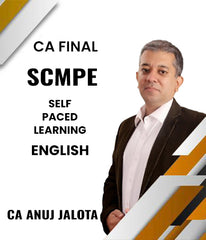 CA Final SCMPE Self Paced Learning In English By CA Anuj Jalota - Zeroinfy