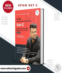 CA Final SPOM Set C IBC, 2016 Book By CA Harsh Gupta