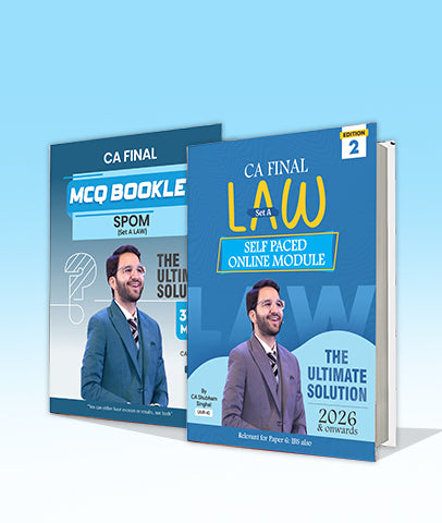 CA Final Set A Law Module By CA Shubham Singhal