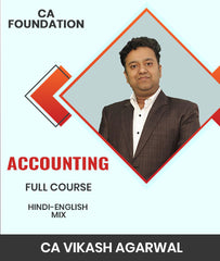 CA Foundation Accounting Full Course By CA Vikash Agarwal