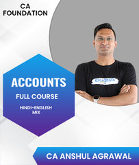 CA Foundation Accounts Full Course By CA Anshul Agrawal