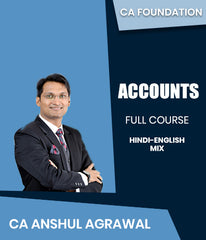 CA Foundation Accounts Full Course By CA Anshul Agrawal