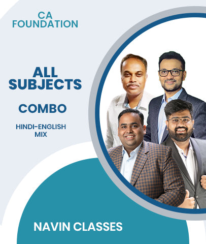 CA Foundation All Subjects Combo By Navin Classes
