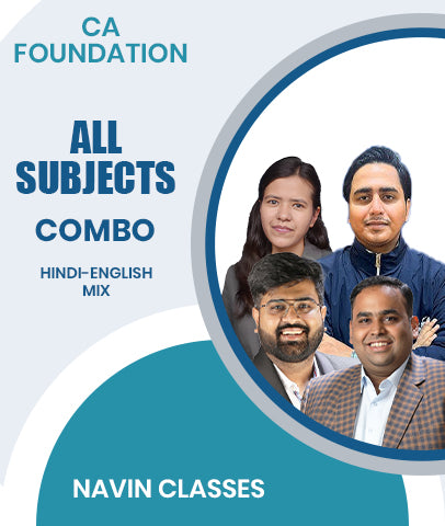 CA Foundation All Subjects Combo By Navin Classes