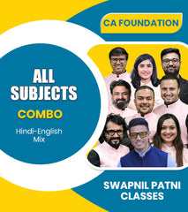 CA Foundation All Subjects Combo By Swapnil Patni Classes