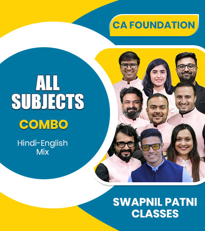 CA Foundation All Subjects Combo By Swapnil Patni Classes