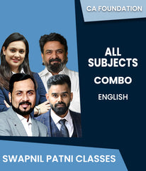 CA Foundation All Subjects Combo In English By Swapnil Patni Classes