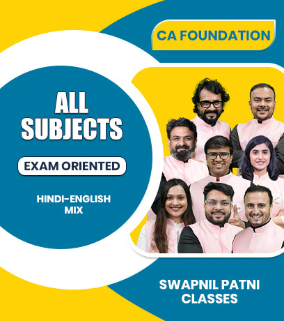 CA Foundation All Subjects Exam Oriented Combo By Swapnil Patni Classes