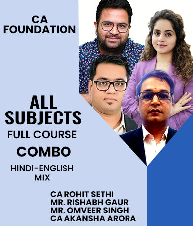 CA Foundation All Subjects Full Course Combo By IGP Institute - Zeroinfy